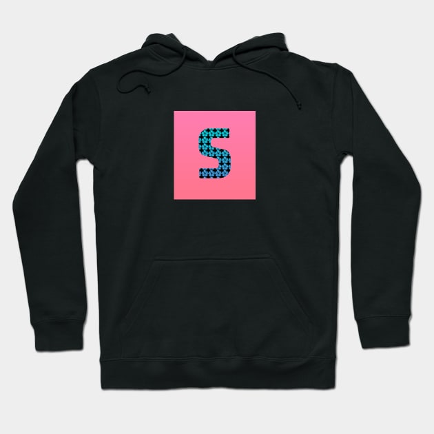 Letter S From Roses Hoodie by Dolta